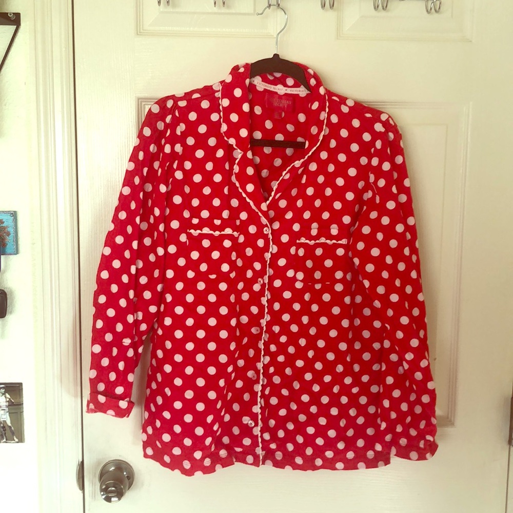 Matching Polka Dot PJ Set